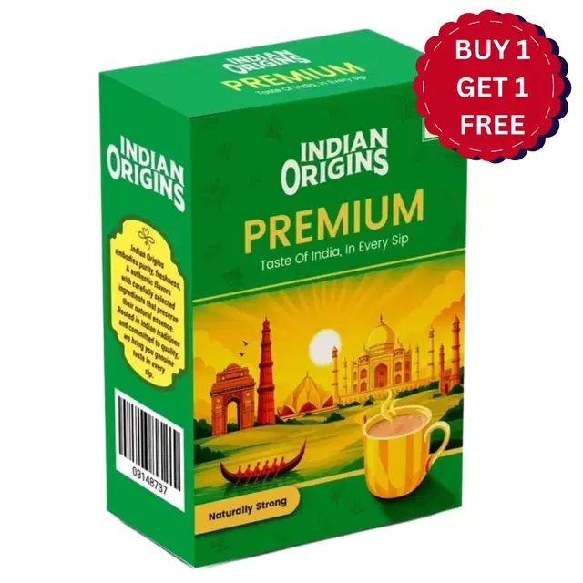 Indian Origins Premium Tea 2X500 g (Buy 1 Get 1 Free)