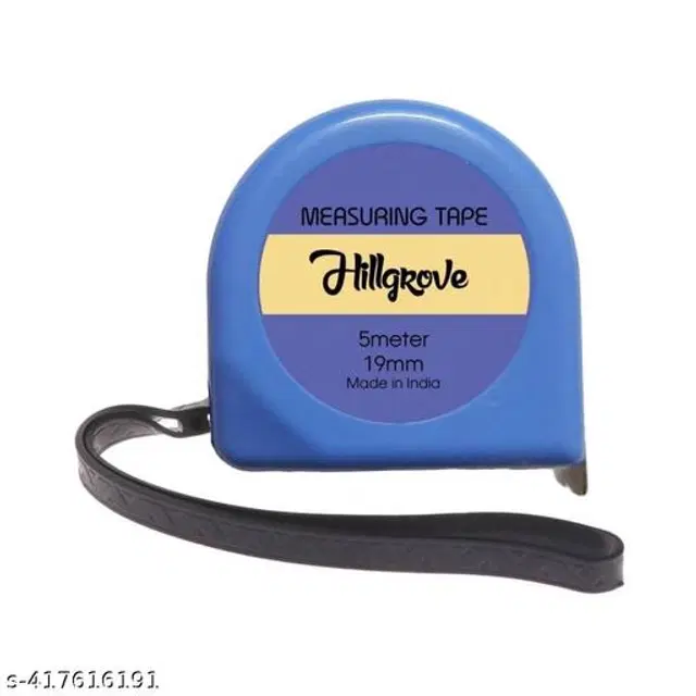 Plastic Measuring Tape, Blue, 5 m
