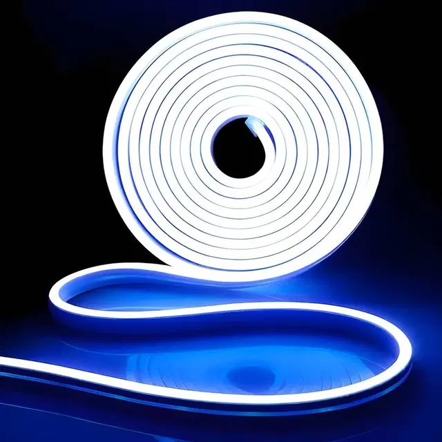5 Mtr Blue LED Neon Strip Rope Light, Blue, Pack of 1