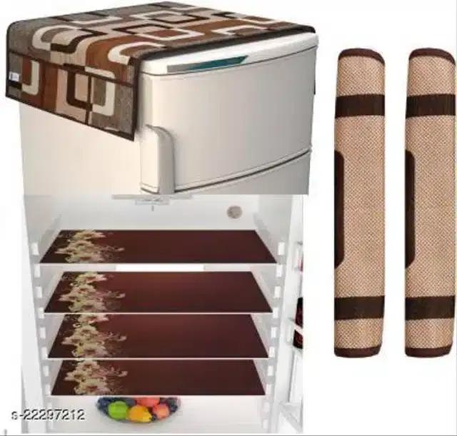 Fridge Cover Set, Multicolor, Set of 7