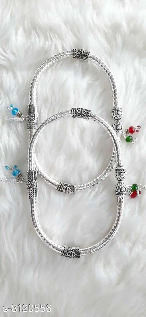 Anklet Silver Free Size Anklets & Toe Rings for Women
