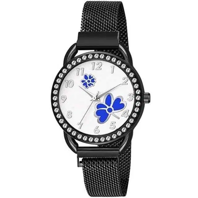 Analog Watch For Womens (Black) (WS-270)