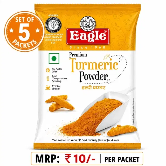 Eagle Turmeric Powder Set Of 5