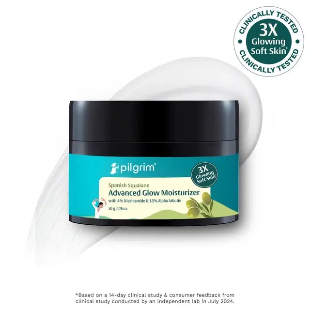 Pilgrim Squalane Plant Glow Moisturizing Cream 50 g
