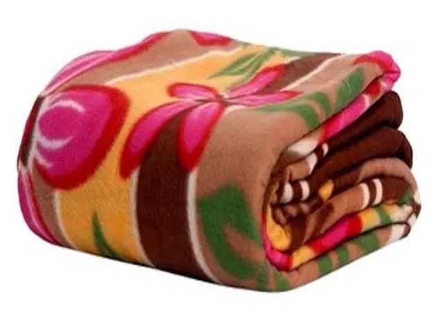 Fleece Blanket, Multicolour, 60x90 Inches