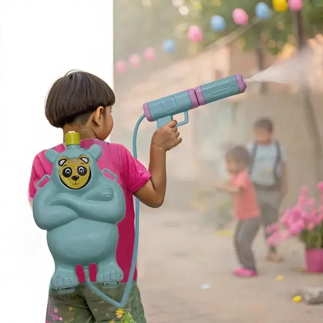 Bear Water Tank Holi Pichkari, Pack of 1