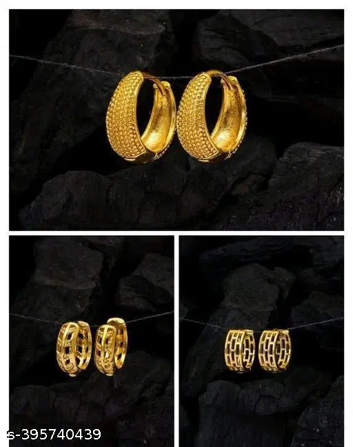 Earrings Combo,Gold-Plated Earrings For Women Girls