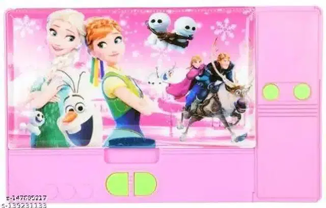 Unicorn Theme Pencil Case for Kids, Assorted