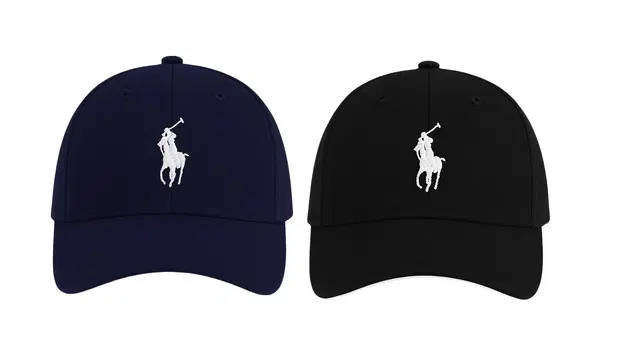 Printed Caps for Men, Pack of 2, Black (Free Size)