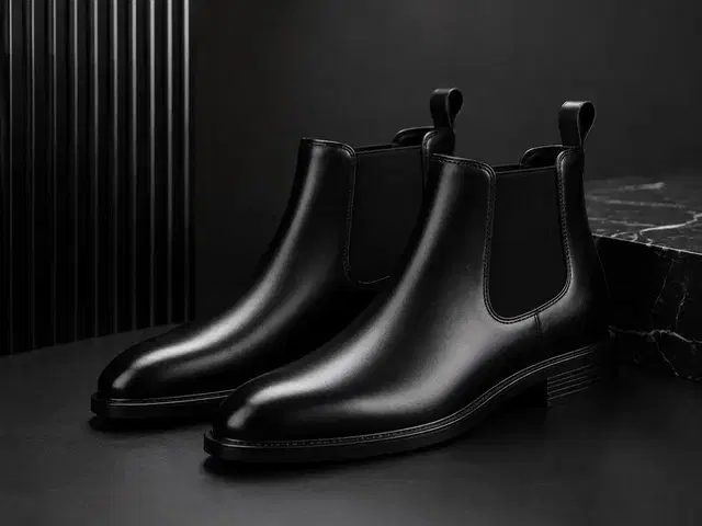 Leather Boots for Men (8, 8)