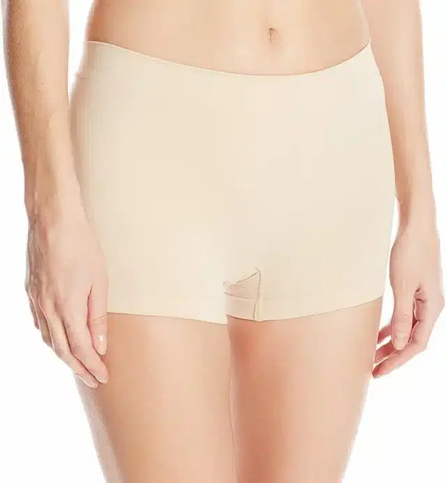 Boy Short for Women (Beige, L)