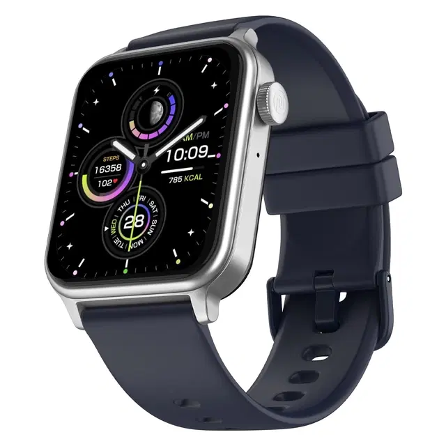 Noise Pulse Hyper Smart Watch With 21 Days Battery, 1.85" Display, Ai Watch Faces, 100+ Sports Modes, Health Suite, SpO2 & Heart Rate Monitor, 1atm Water Resistant(Space Blue)