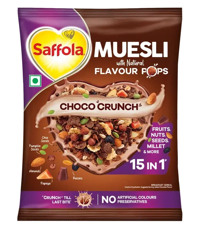 Saffola Muesli Choco Crunch 36 g