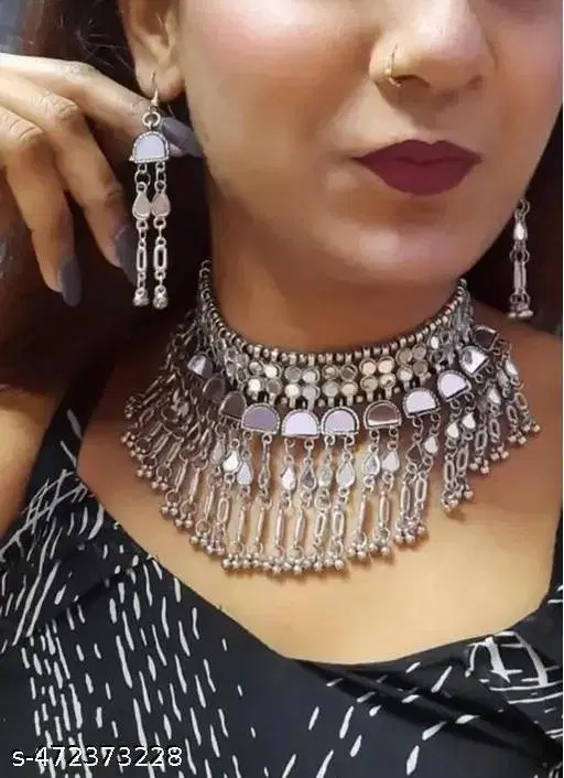 Latest Oxidised Jewellery set