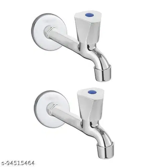 Bathroom Tap, Silver, Pack Of 2