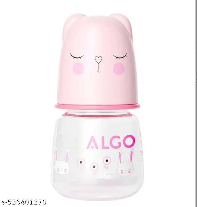 Plastic Milk Bottle, Pink, 60 ml