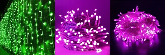 Mprow 15 Meter 54 Led's String Light, Pink