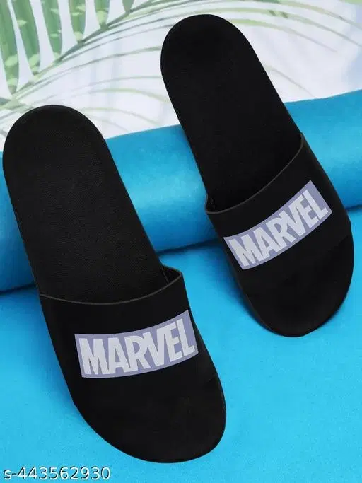 Sliders for Men, White & Black (7)