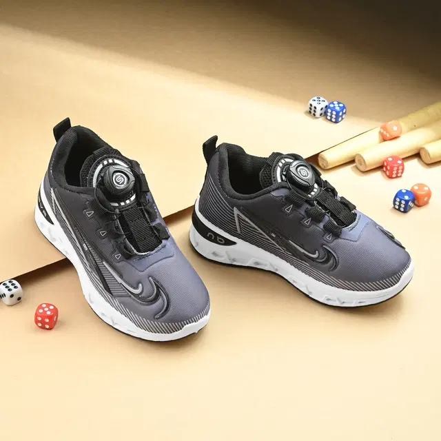 Sports Shoes for Boys, Black (11C)