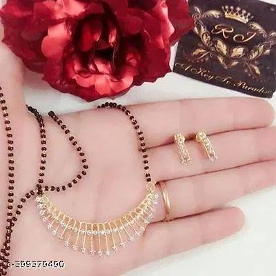 Alloy Gold Plated Mangalsutra