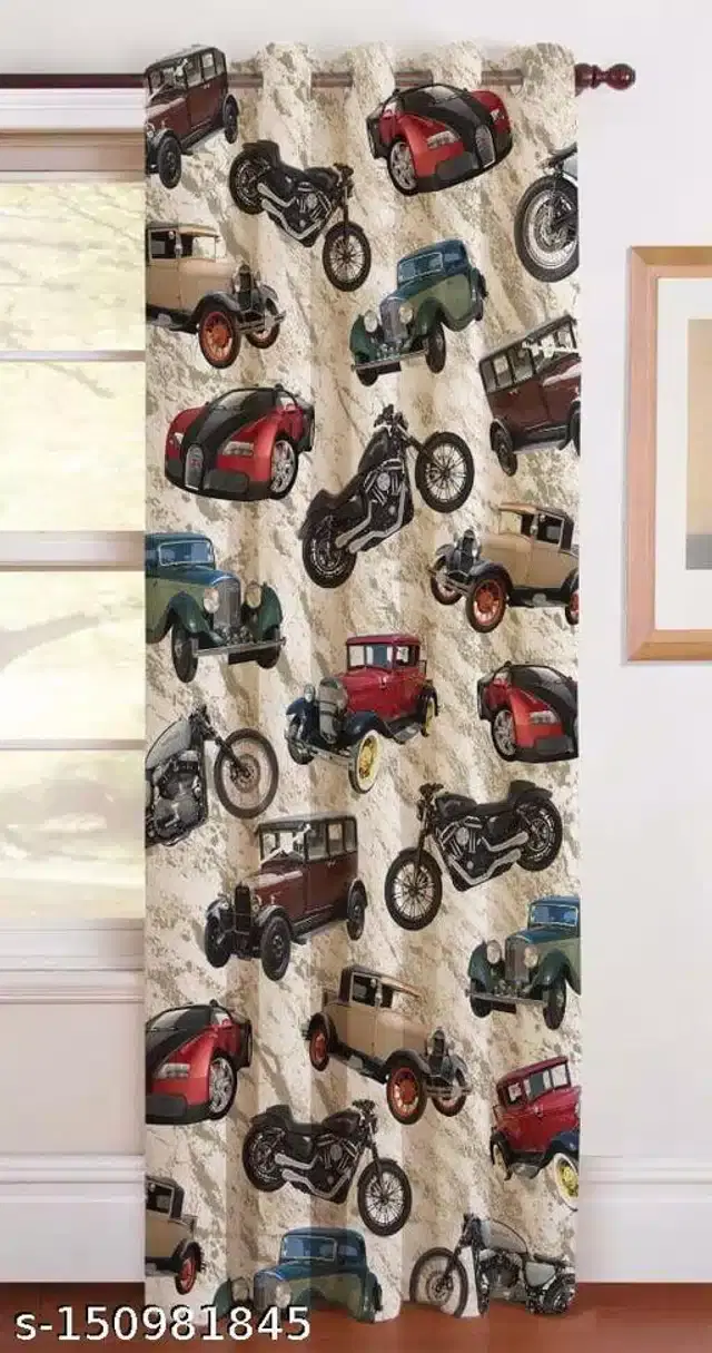 Curtains for Door, Multicolor, 5 Feet