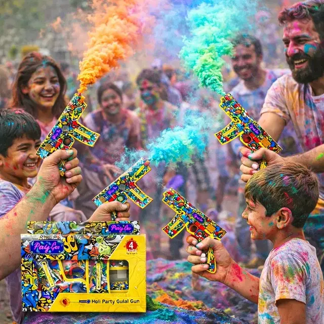 FAU-G Colour Gum Smoke (Pack of 4)