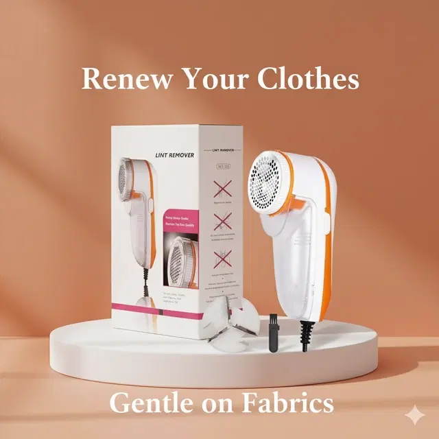 Lint Remover For Clothes ,Multicolour,(Pack Of 1)