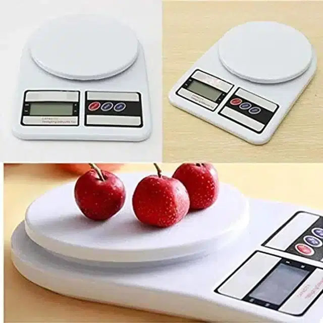 Digital Kitchen Scale, White
