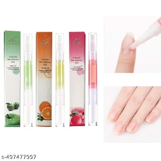 Rsentera Nail Cuticle Oil Pen, Multicolor, Pack of 2