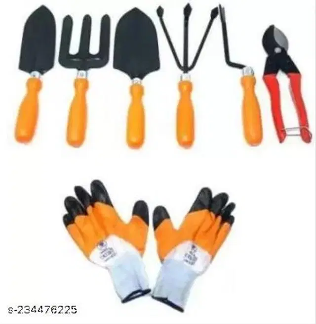 Gardening Tools Set, Multicolor, Set of 7