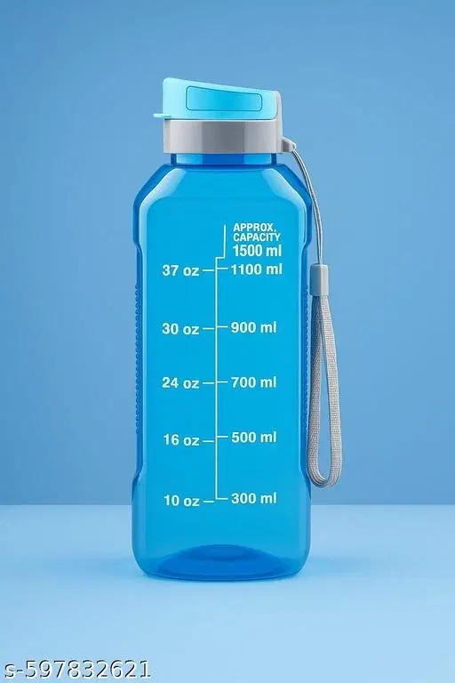 1500ml sky blue water bottle