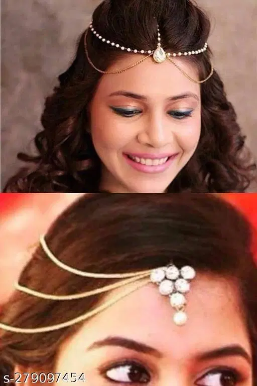 Alloy Mangtikka for Women, White