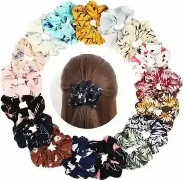 Rubber Bands Packing Elastic Bands Kids Girl Rubber Bands Ponytail Hair Ties Disposable Hair Accessories, Pack Of 6, Pack Of 6