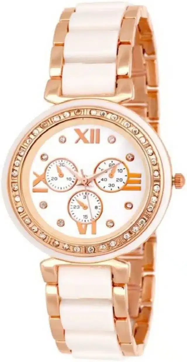 Analog Watches for Women (White)