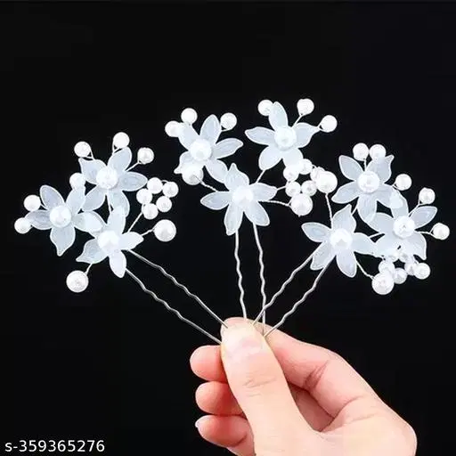 Hair Bun Extension for Women, Pack of 3 (Off White)