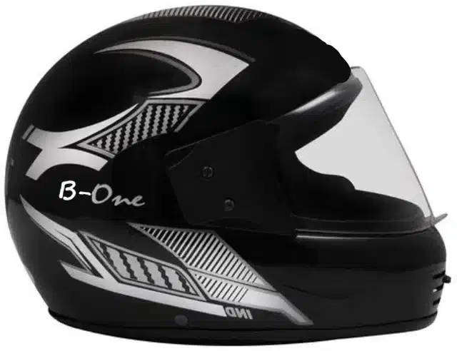 Full Face Bike Helmet for Men & Women, Black, M