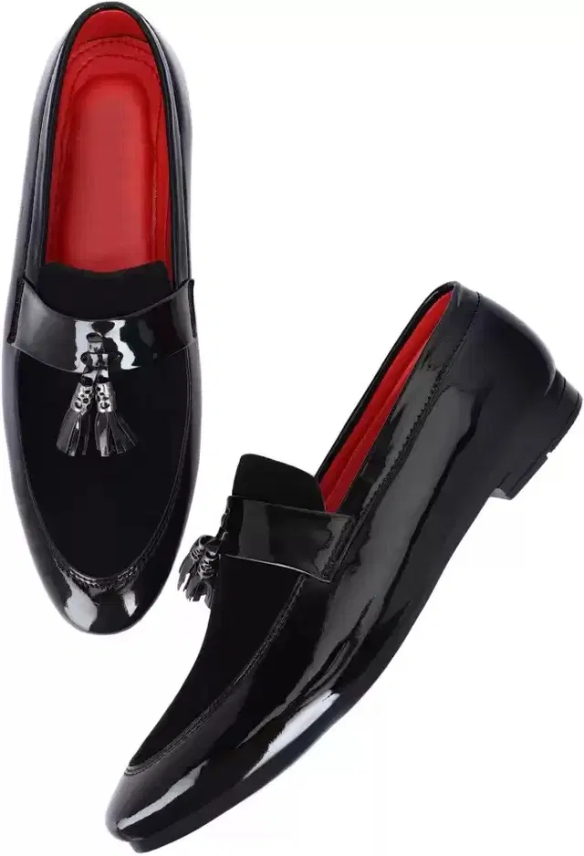 Loafers for Men (Black, 6)