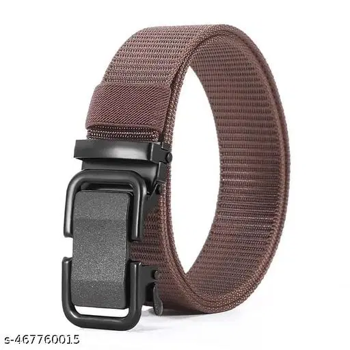 Canvas Belt for Men (Multicolor, Free Size)