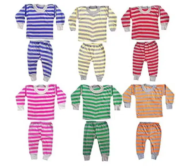 Woolen Blend Thermal Clothing Set for Kids, Set of 6 (Multicolor, 6-18 Months)