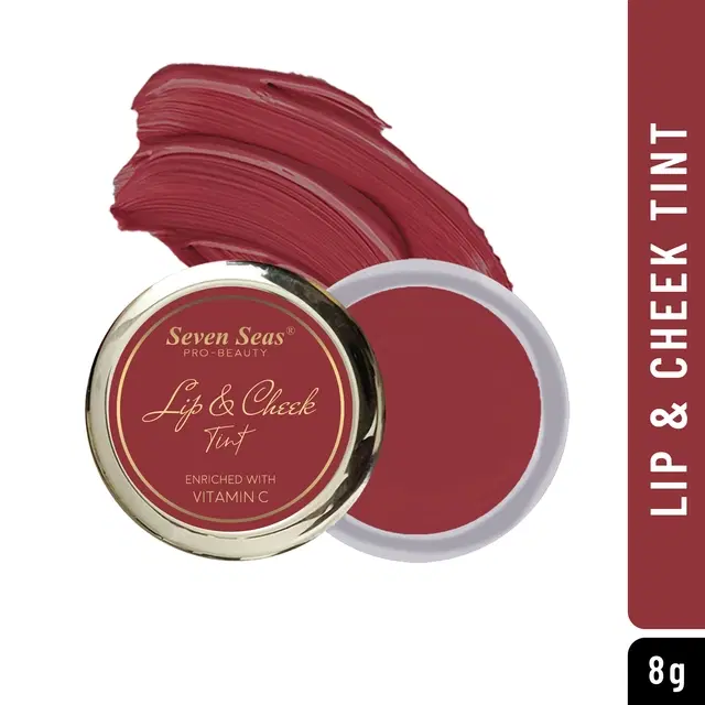 Seven Seas Cheek Tint for Women, Maroon (8g)