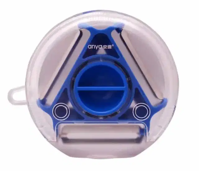 Amore Plastic Multi Function Peeler, Blue