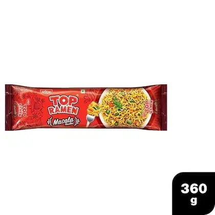 Top Ramen Instant Masala Noodles 360 g (Pouch)