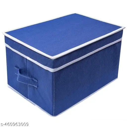 Non-woven Clothes Cover,  (Blue),  (Pack Of 1)