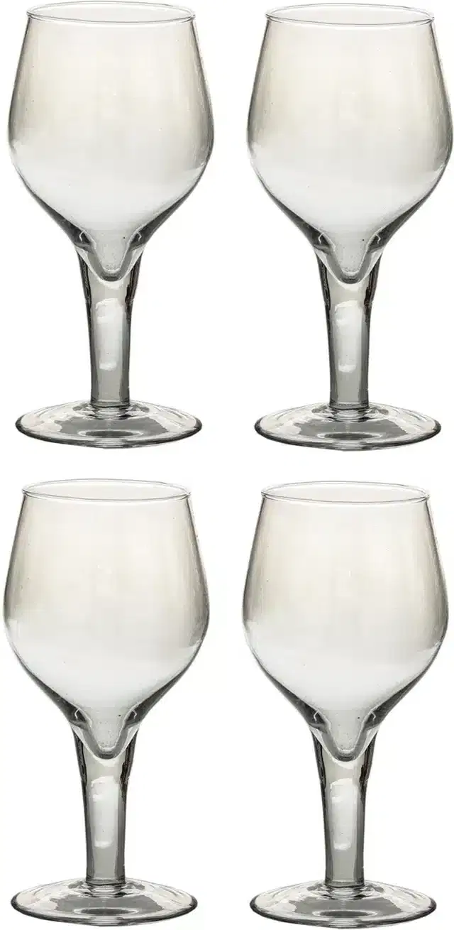 Fancy Water & Wine Glass, 250 ml, Pack of 4