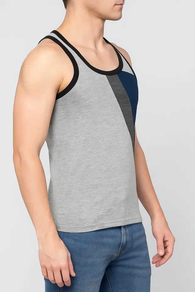 Rupa Jon Gym Vest Style No-9005 for Men Pack of 1, Assorted (80cm)