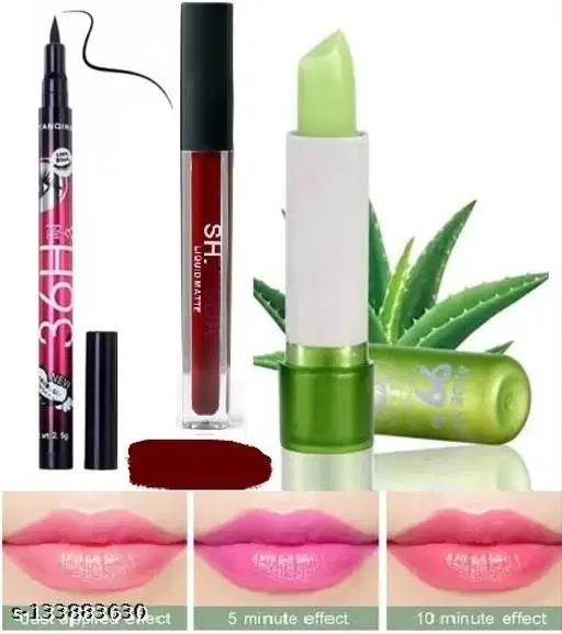 Best lipscare and Eye combo set 2