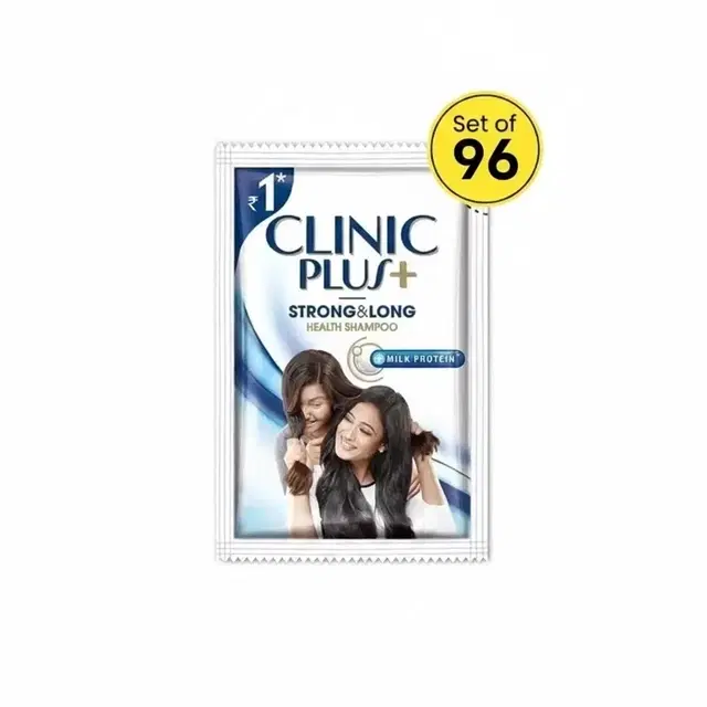 Clinic Plus Healthy Strong & Long Shampoo 96X6 ml (Pack of 96)