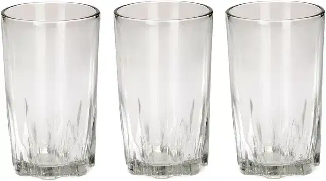 Liquor cum Cocktail Glasses, Transparent, 200 ml, Pack of 3