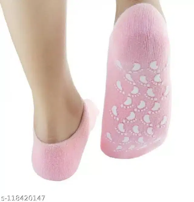 Moisturizing Silicon Gel Socks, Assorted