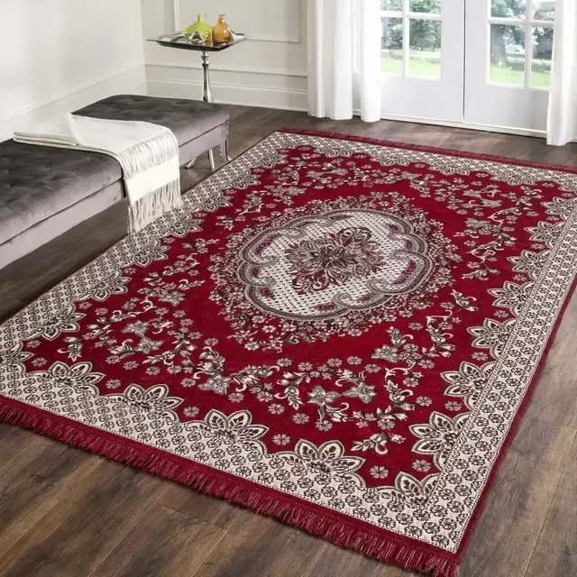 Alqsa Elegant Maroon Carpet 5x7feet